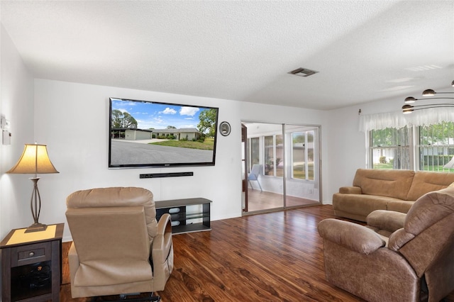 living room featuring wood finished floors