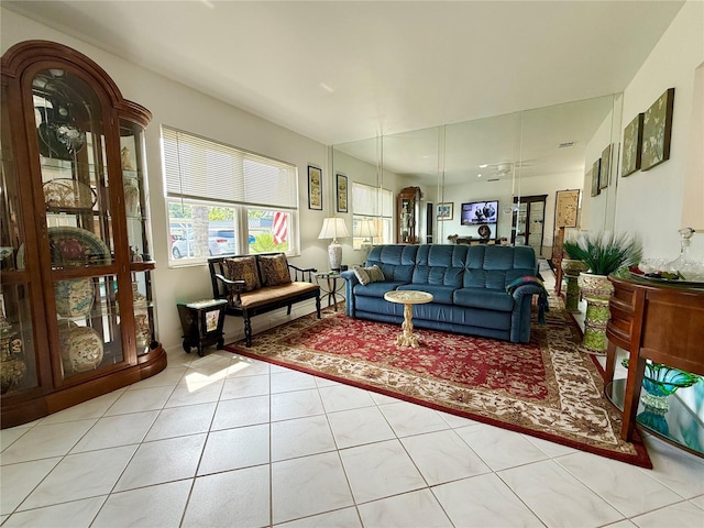 11631 Bayonet Ln, New Port Richey, FL 34654 - living room featuring tile patterned floors