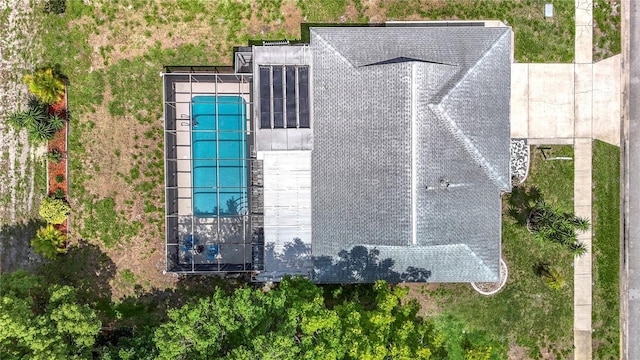 13003 Sandburst Ln, Hudson, FL 34667 - aerial view of property and surrounding area with a pool area