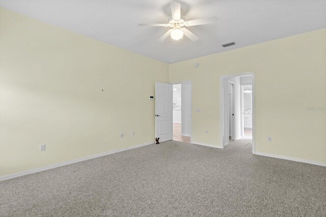 6240 W Glynborne Loop, Crystal River, FL 34429 - unfurnished room featuring ceiling fan, carpet, and baseboards