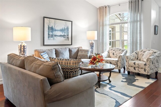 7367 Willow Brook Dr, Spring Hill, FL 34606 - living room featuring wood finished floors