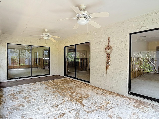 4420 Marine Pkwy, New Port Richey, FL 34652 - view of patio featuring ceiling fan