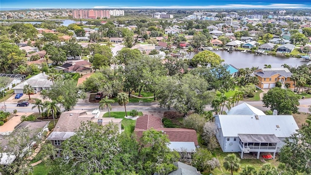 4420 Marine Pkwy, New Port Richey, FL 34652 - aerial view of residential area with a nearby body of water
