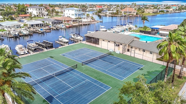 4420 Marine Pkwy, New Port Richey, FL 34652 - bird's eye view of a large body of water