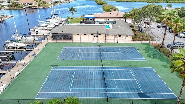 4420 Marine Pkwy, New Port Richey, FL 34652 - drone / aerial view of a nearby body of water