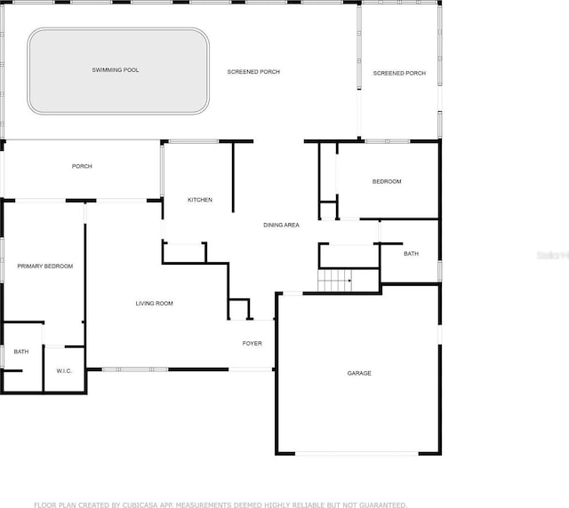 12106 Bear Creek Ln, Hudson, FL 34667 - floor plan / room layout