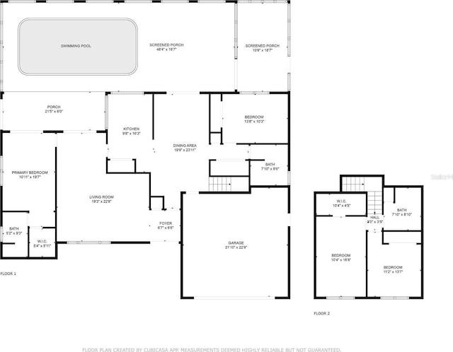12106 Bear Creek Ln, Hudson, FL 34667 - property floor plan