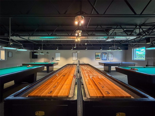 11821 Boynton Ln, New Port Richey, FL 34654 - game room featuring pool table