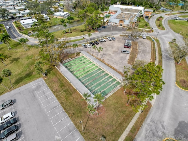 11821 Boynton Ln, New Port Richey, FL 34654 - aerial view of property and surrounding area with a large body of water