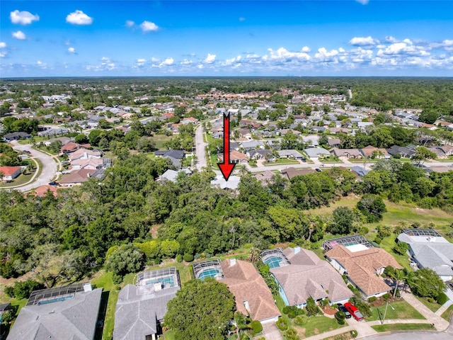 13627 Glaze Brook Dr, Hudson, FL 34667 - aerial overview of property's location featuring nearby suburban area