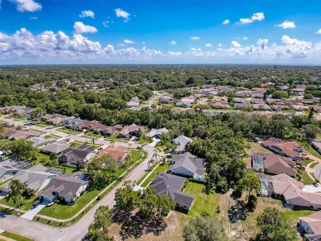 13627 Glaze Brook Dr, Hudson, FL 34667 - aerial view of property and surrounding area with nearby suburban area