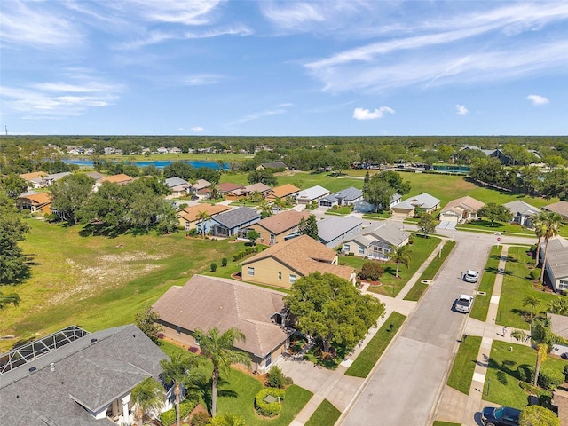 18520 Hidden Pines Way, Hudson, FL 34667 - aerial perspective of suburban area with a large body of water