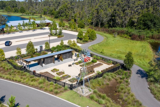 12854 Rangeland Blvd, Odessa, FL 33556 - aerial view of a large body of water and a forest