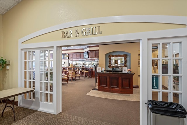 12071 Wexford Blvd, Spring Hill, FL 34609 - office area with dark colored carpet