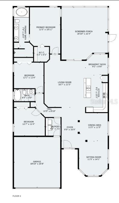 12071 Wexford Blvd, Spring Hill, FL 34609 - home floor plan