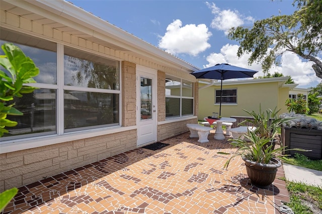 4937 Dory Dr, New Port Richey, FL 34652 - view of patio with outdoor dining area