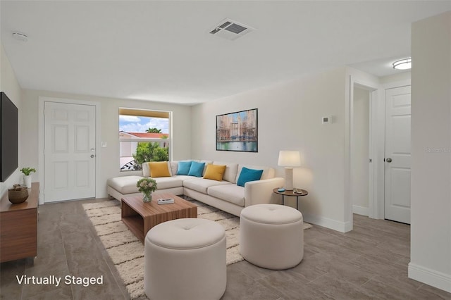 4937 Dory Dr, New Port Richey, FL 34652 - living area with baseboards