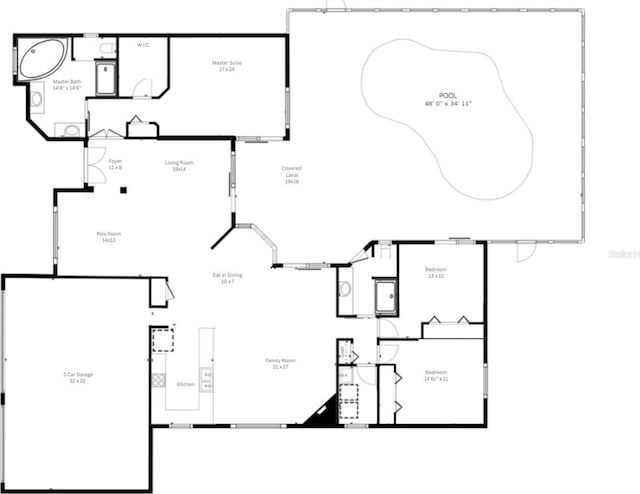 18244 Autumn Lake Blvd, Hudson, FL 34667 - property floor plan