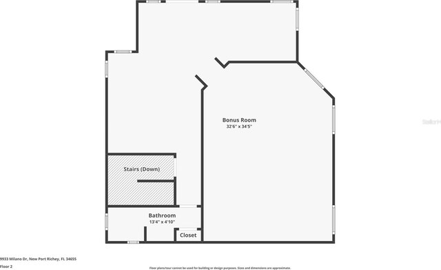 9933 Milano Dr, Trinity, FL 34655 - room layout