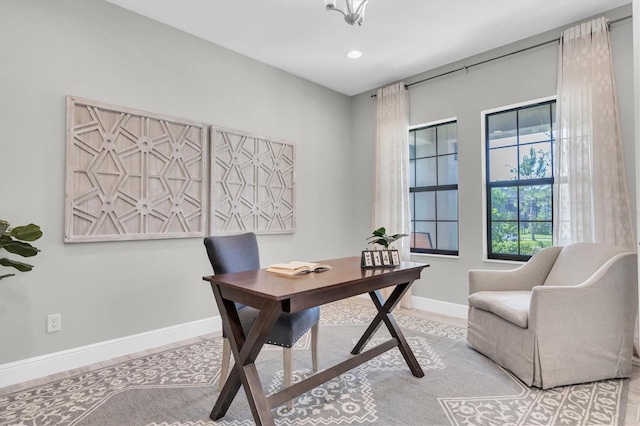 3767 Dragonfly Trl, Odessa, FL 33556 - home office with baseboards