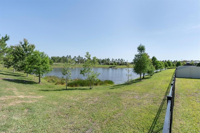 3767 Dragonfly Trl, Odessa, FL 33556 - water view with fence