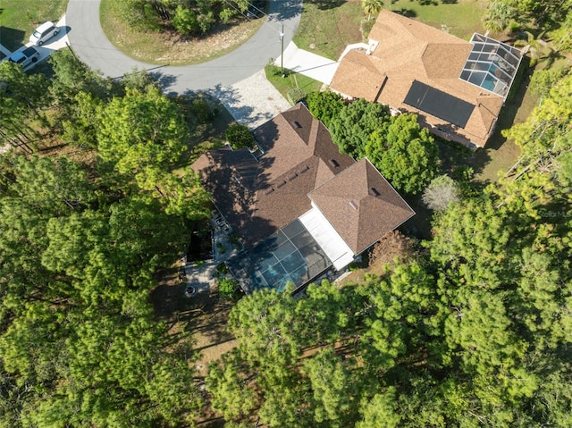 aerial view