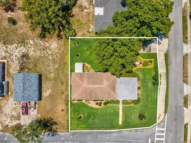 6823 Oak Hill Dr, New Port Richey, FL 34653 - view of property location with property boundaries highlighted