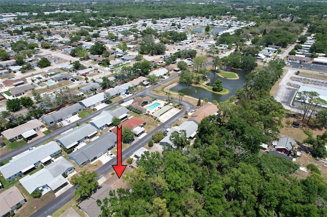 6213 Emerson Dr, New Port Richey, FL 34653 - aerial view of property's location with a nearby body of water