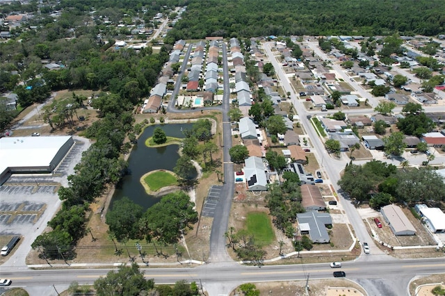 6213 Emerson Dr, New Port Richey, FL 34653 - aerial view of property and surrounding area with a nearby body of water and nearby suburban area