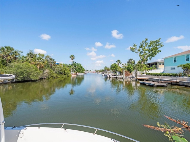 4292 Tahiti Dr, Hernando Beach, FL 34607 - dock area featuring a water view