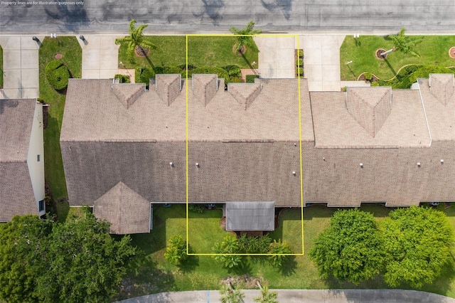 1105 Flora Vista St, New Port Richey, FL 34655 - view of property location featuring property parcel outlined