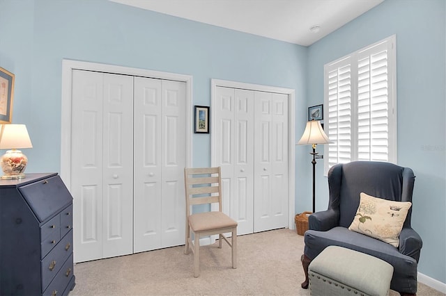11308 Mollymawk Ct, New Port Richey, FL 34654 - living area with light colored carpet