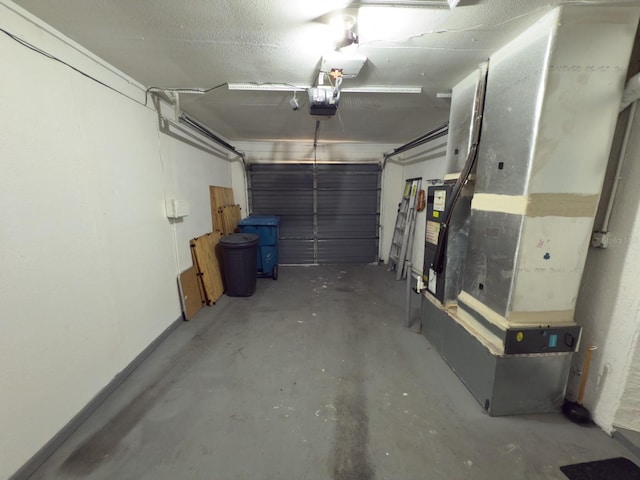 13180 Lawrence St, Spring Hill, FL 34609 - garage featuring heating unit and a garage door opener
