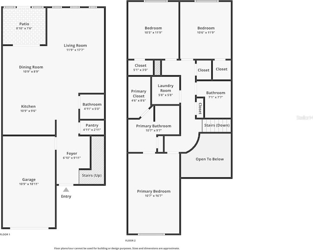1108 Blackwater Dr, Wesley Chapel, FL 33543 - property floor plan