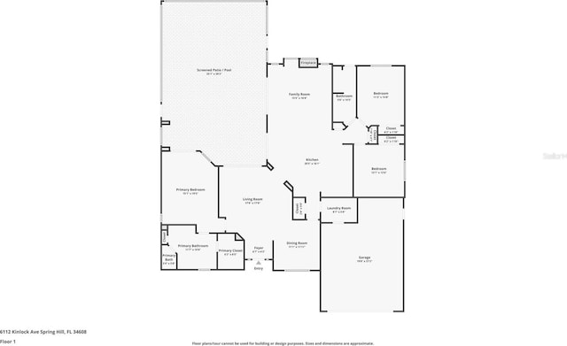 1108 Blackwater Dr, Wesley Chapel, FL 33543 - property floor plan