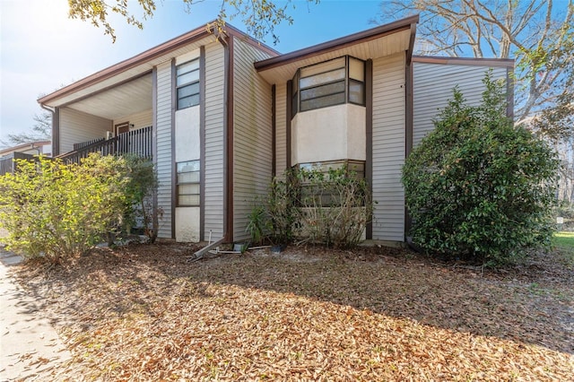 view of property exterior