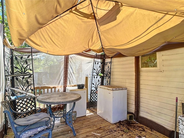 view of deck