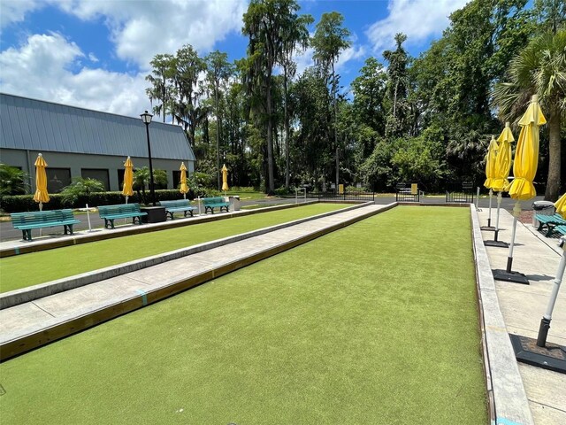11619 Boynton Ln, New Port Richey, FL 34654 - view of home's community with a bocce ball area