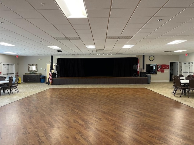 11619 Boynton Ln, New Port Richey, FL 34654 - misc room featuring light wood-style flooring and baseboards