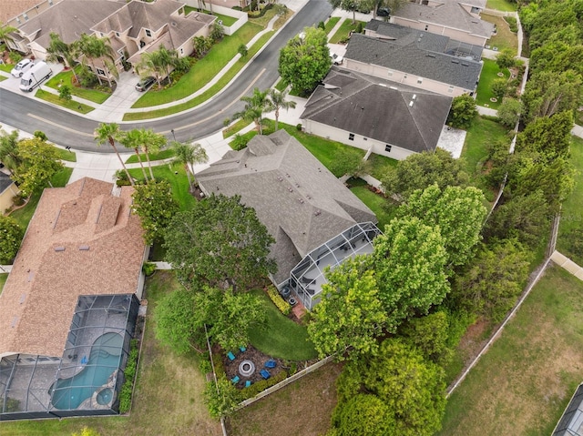 3243 Stonegate Falls Dr, Land O Lakes, FL 34638 - aerial perspective of suburban area