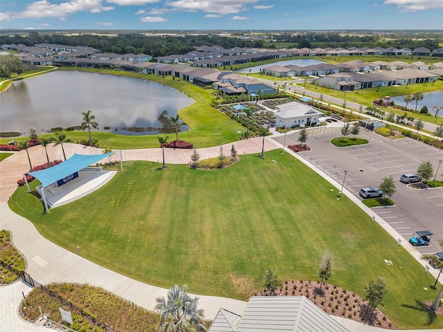 8431 Ocean Tides Cv, Parrish, FL 34219 - aerial perspective of suburban area with a nearby body of water