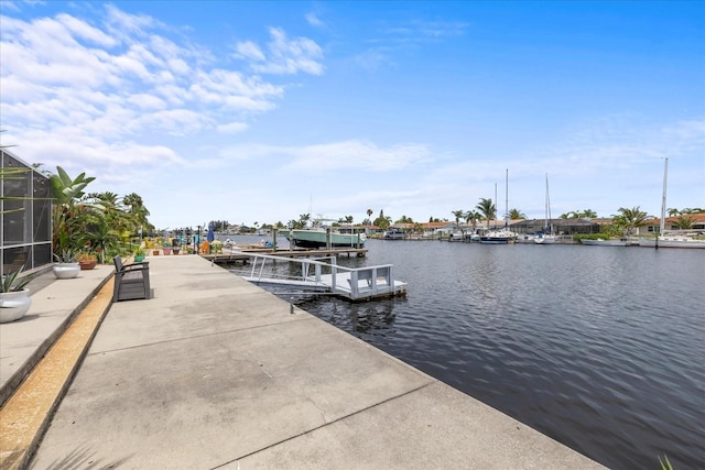 5340 Pilots Pl, New Port Richey, FL 34652 - dock featuring a water view