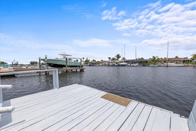 5340 Pilots Pl, New Port Richey, FL 34652 - dock area featuring a water view
