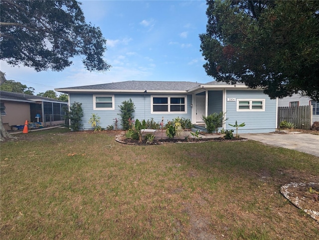 2004 Culberson Ave, Dunedin, FL 34698 - view of ranch-style home
