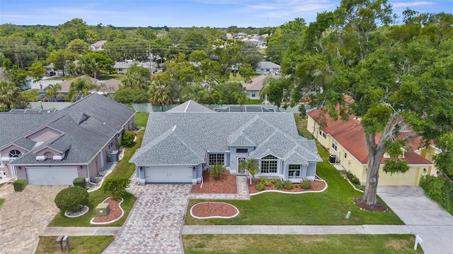 aerial view of property and surrounding area
