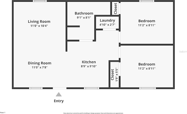 4737 6th St, Zephyrhills, FL 33542 - room layout