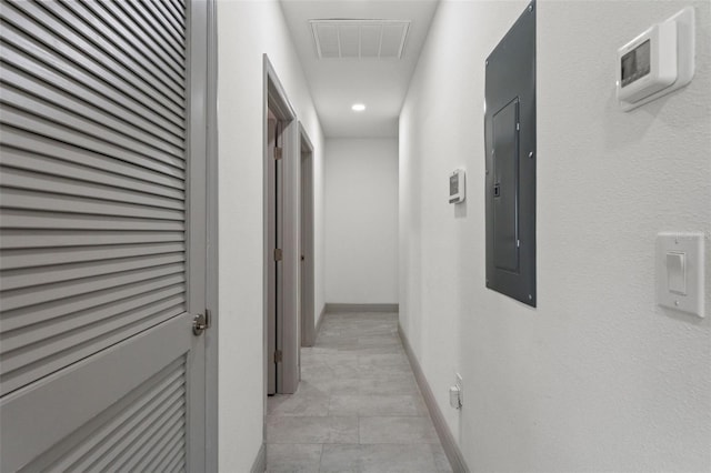 5328 Baldock Ave, Spring Hill, FL 34608 - hall with electric panel and recessed lighting