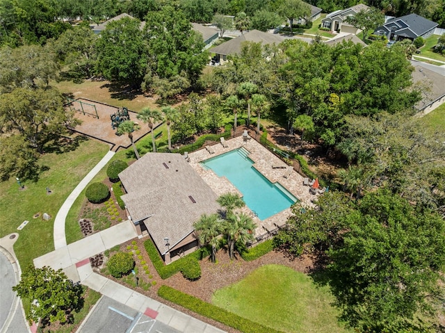 12055 Colony Lakes Blvd, New Port Richey, FL 34654 - bird's eye view of a pool