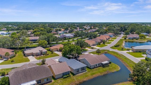9407 Burnam Dr, Weeki Wachee, FL 34613 - aerial perspective of suburban area with a large body of water