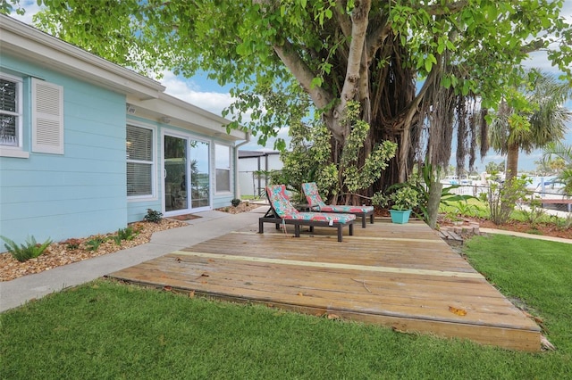 4942 Blue Heron Dr, New Port Richey, FL 34652 - view of deck